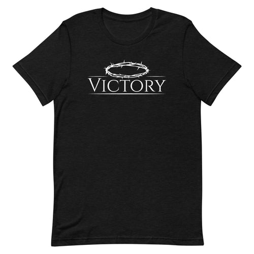 VICTORY - UNISEX BLACK TEE