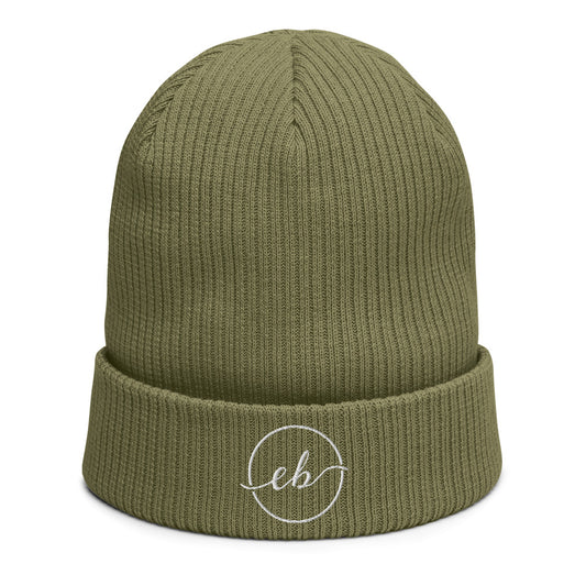 EB LOGO - RIBBED BEANIE